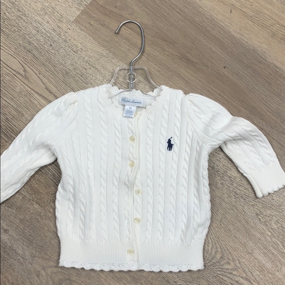 Baby polo cardigan